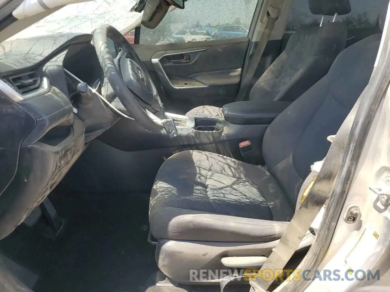 7 fotografías del automóvil dañado JTMK1RFV0MD065829 TOYOTA RAV4 2021