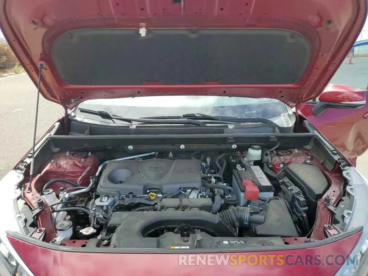 12 fotografías del automóvil dañado JTMK1RFV2MD522852 TOYOTA RAV4 2021