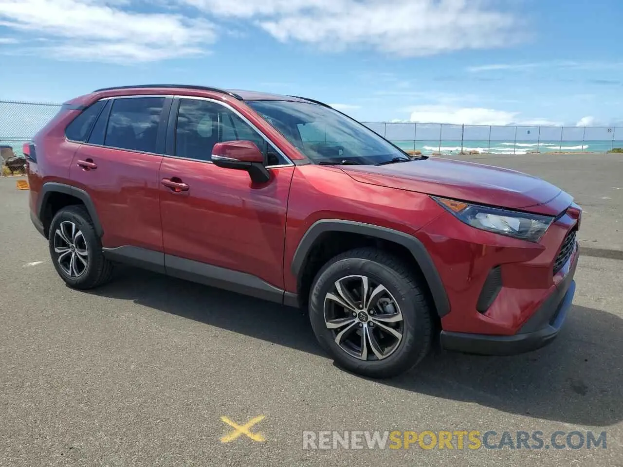 4 fotografías del automóvil dañado JTMK1RFV2MD522852 TOYOTA RAV4 2021