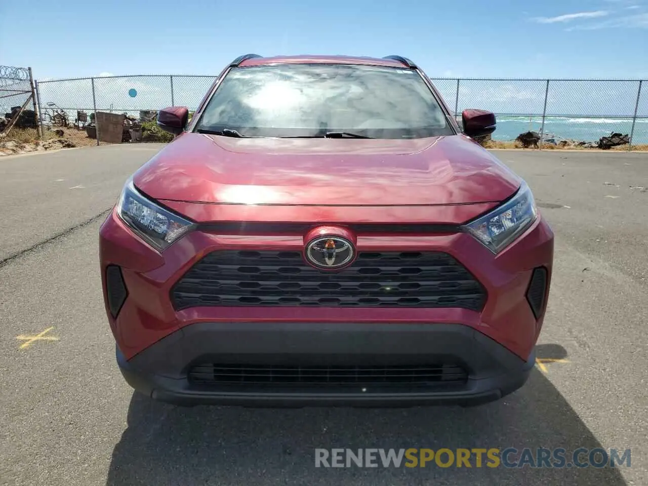 5 fotografías del automóvil dañado JTMK1RFV2MD522852 TOYOTA RAV4 2021