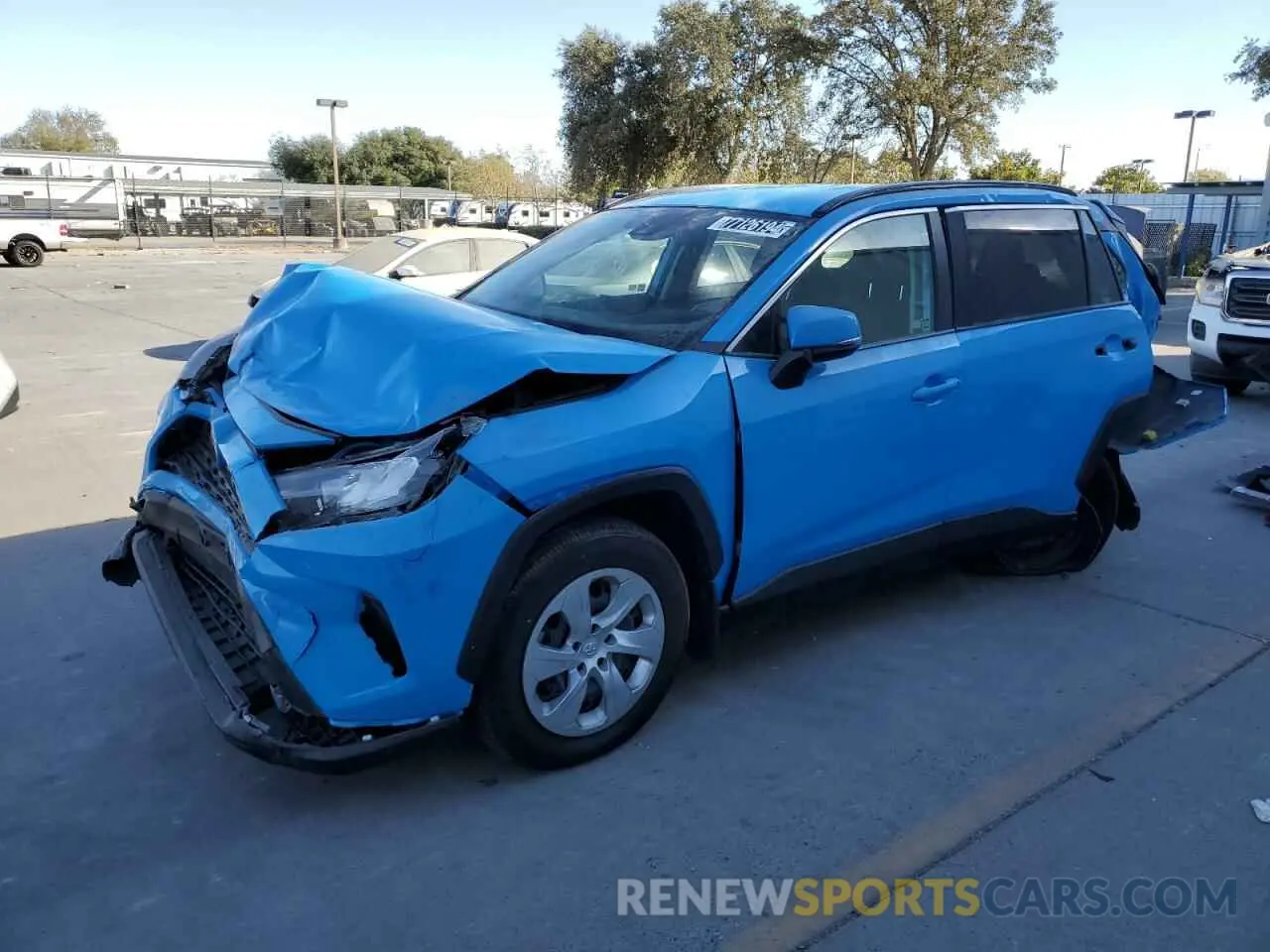 1 fotografías del automóvil dañado JTMK1RFV9MD064792 TOYOTA RAV4 2021