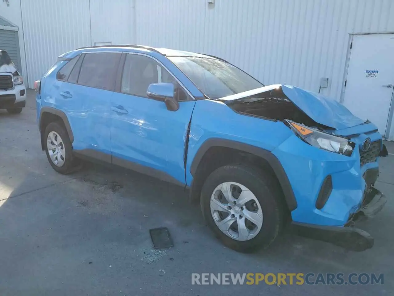 4 fotografías del automóvil dañado JTMK1RFV9MD064792 TOYOTA RAV4 2021
