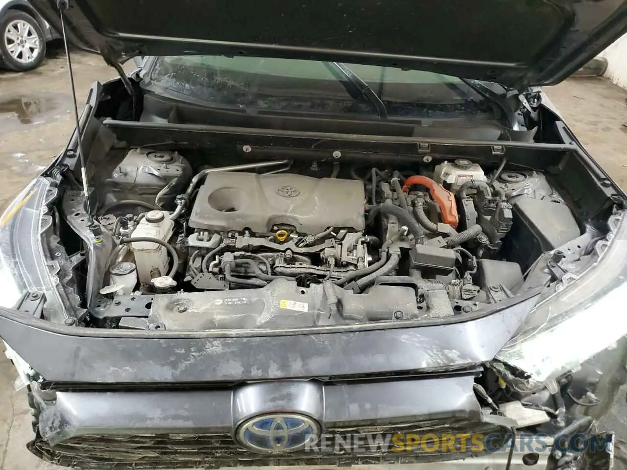 14 fotografías del automóvil dañado JTMLWRFVXMD127226 TOYOTA RAV4 2021