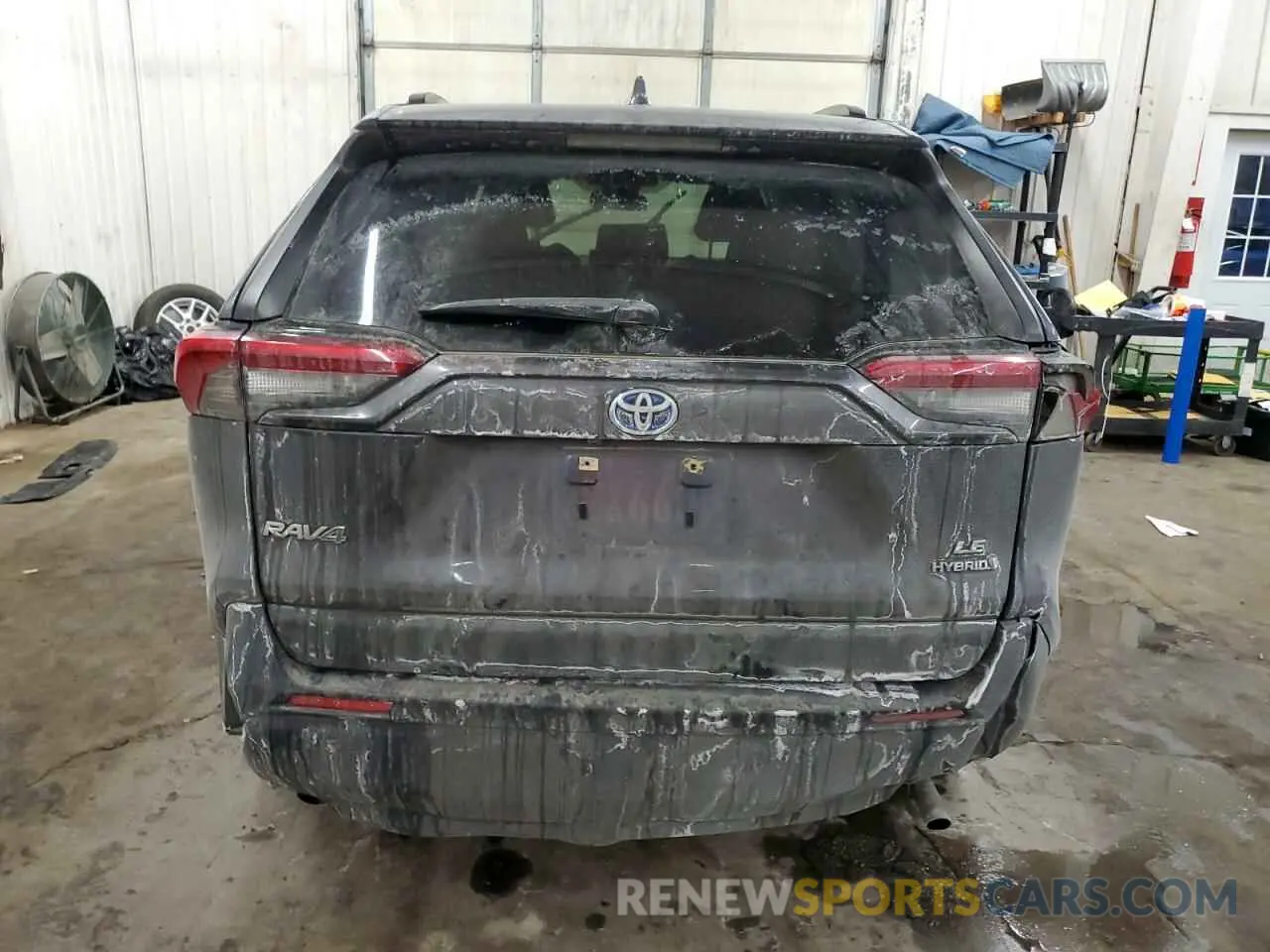 6 fotografías del automóvil dañado JTMLWRFVXMD127226 TOYOTA RAV4 2021