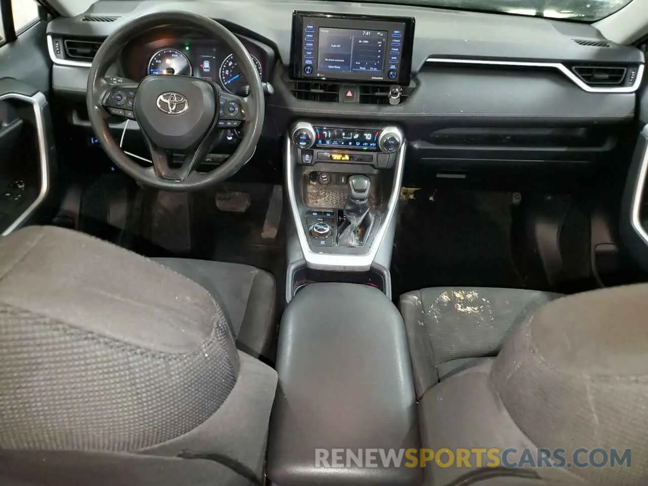 8 fotografías del automóvil dañado JTMLWRFVXMD127226 TOYOTA RAV4 2021