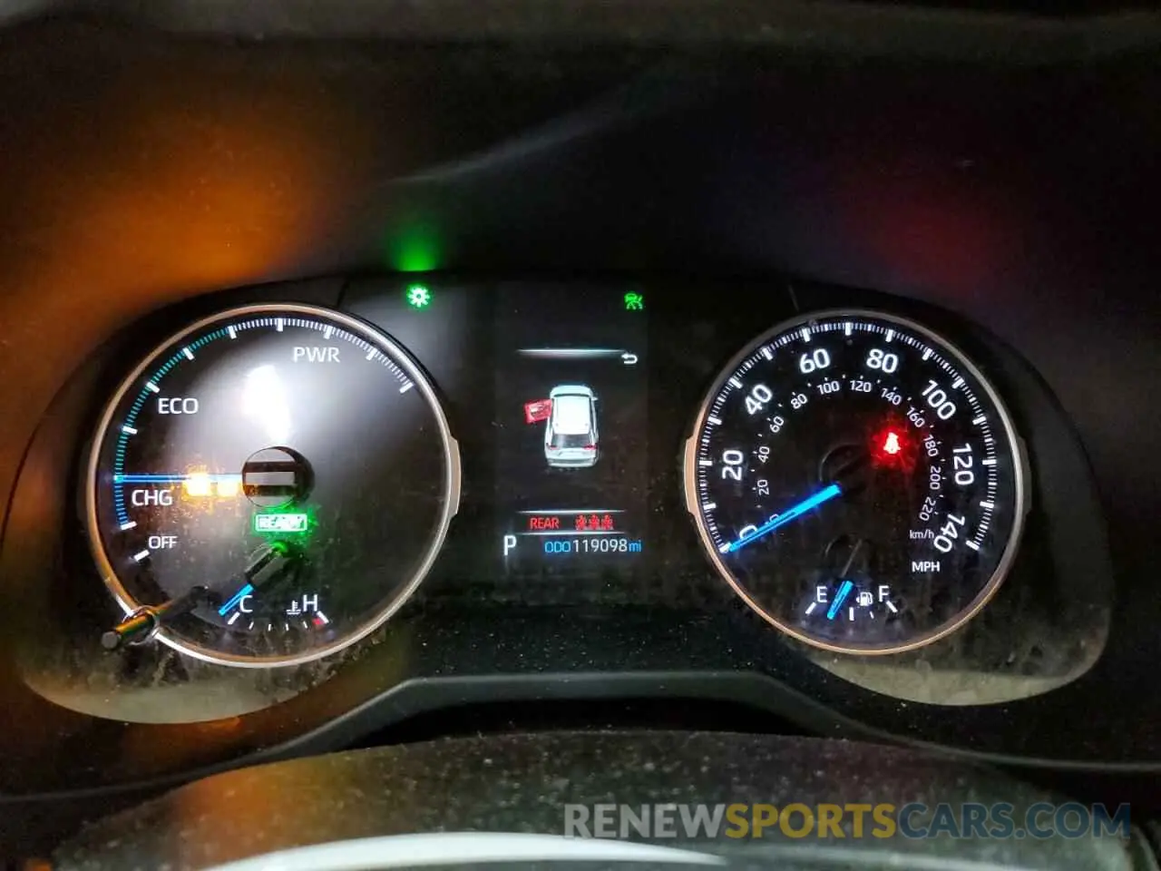 9 fotografías del automóvil dañado JTMLWRFVXMD127226 TOYOTA RAV4 2021