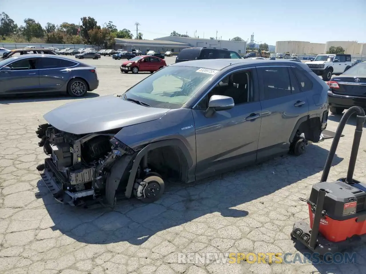 1 fotografías del automóvil dañado JTMM6RFV7MD508861 TOYOTA RAV4 2021