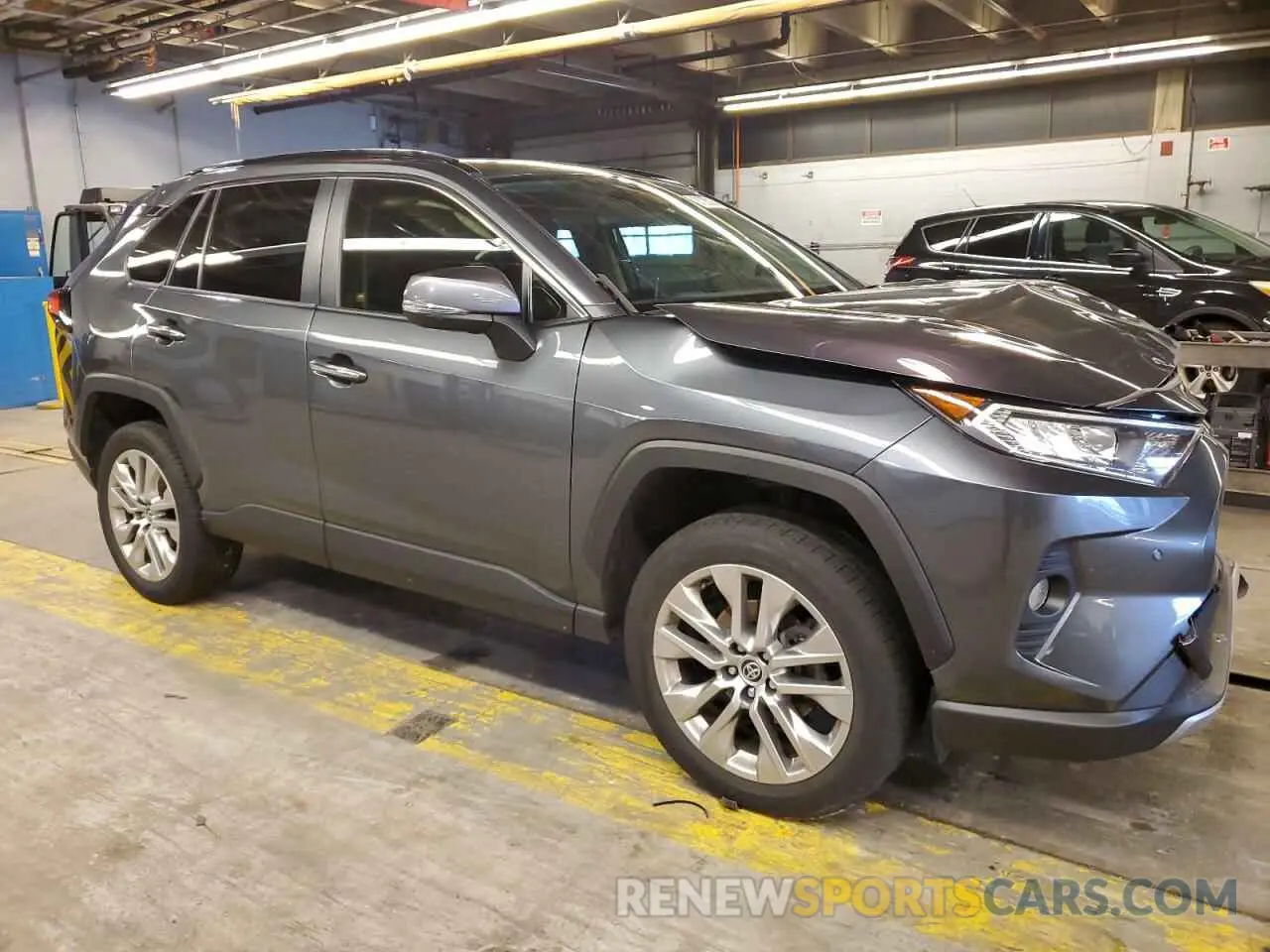 4 fotografías del automóvil dañado JTMN1RFV0MD078495 TOYOTA RAV4 2021