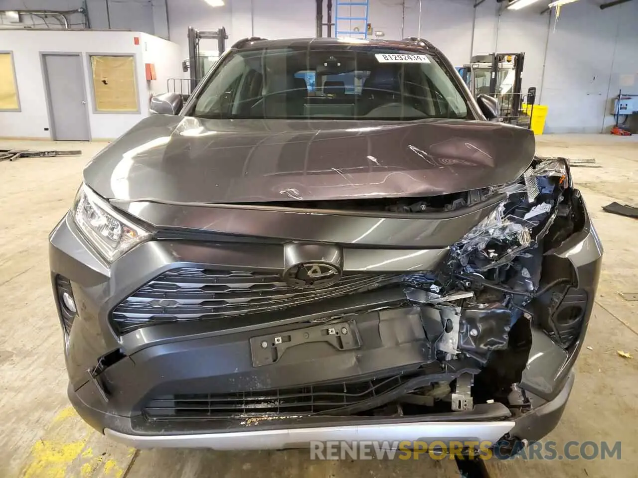 5 fotografías del automóvil dañado JTMN1RFV0MD078495 TOYOTA RAV4 2021