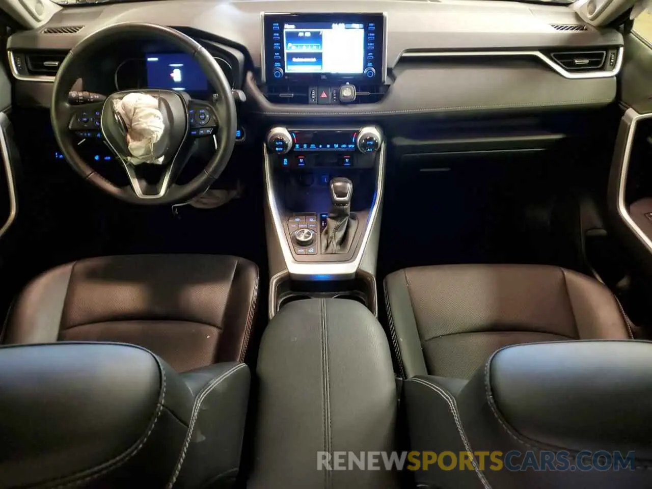8 fotografías del automóvil dañado JTMN1RFV0MD078495 TOYOTA RAV4 2021