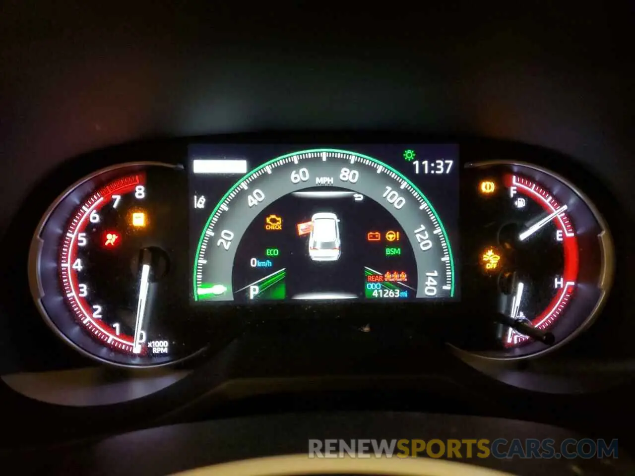 9 fotografías del automóvil dañado JTMN1RFV0MD078495 TOYOTA RAV4 2021