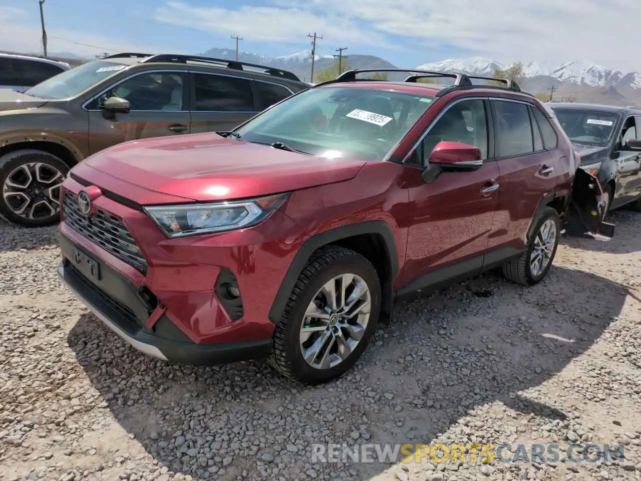 1 fotografías del automóvil dañado JTMN1RFV4MD072733 TOYOTA RAV4 2021