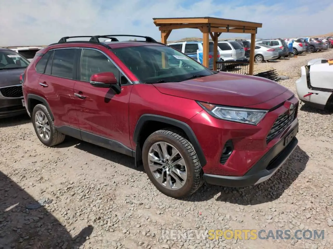 4 fotografías del automóvil dañado JTMN1RFV4MD072733 TOYOTA RAV4 2021