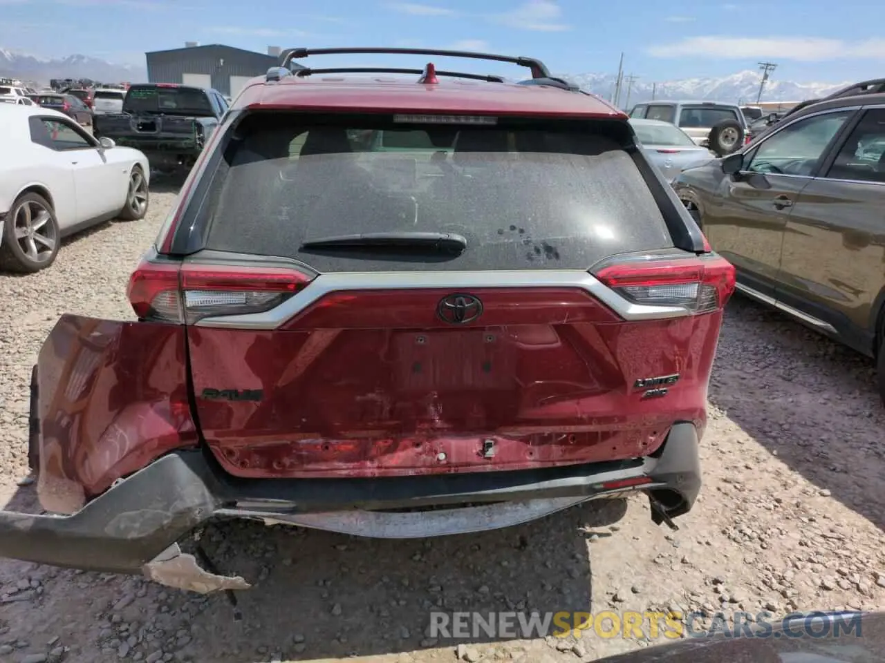 6 fotografías del automóvil dañado JTMN1RFV4MD072733 TOYOTA RAV4 2021