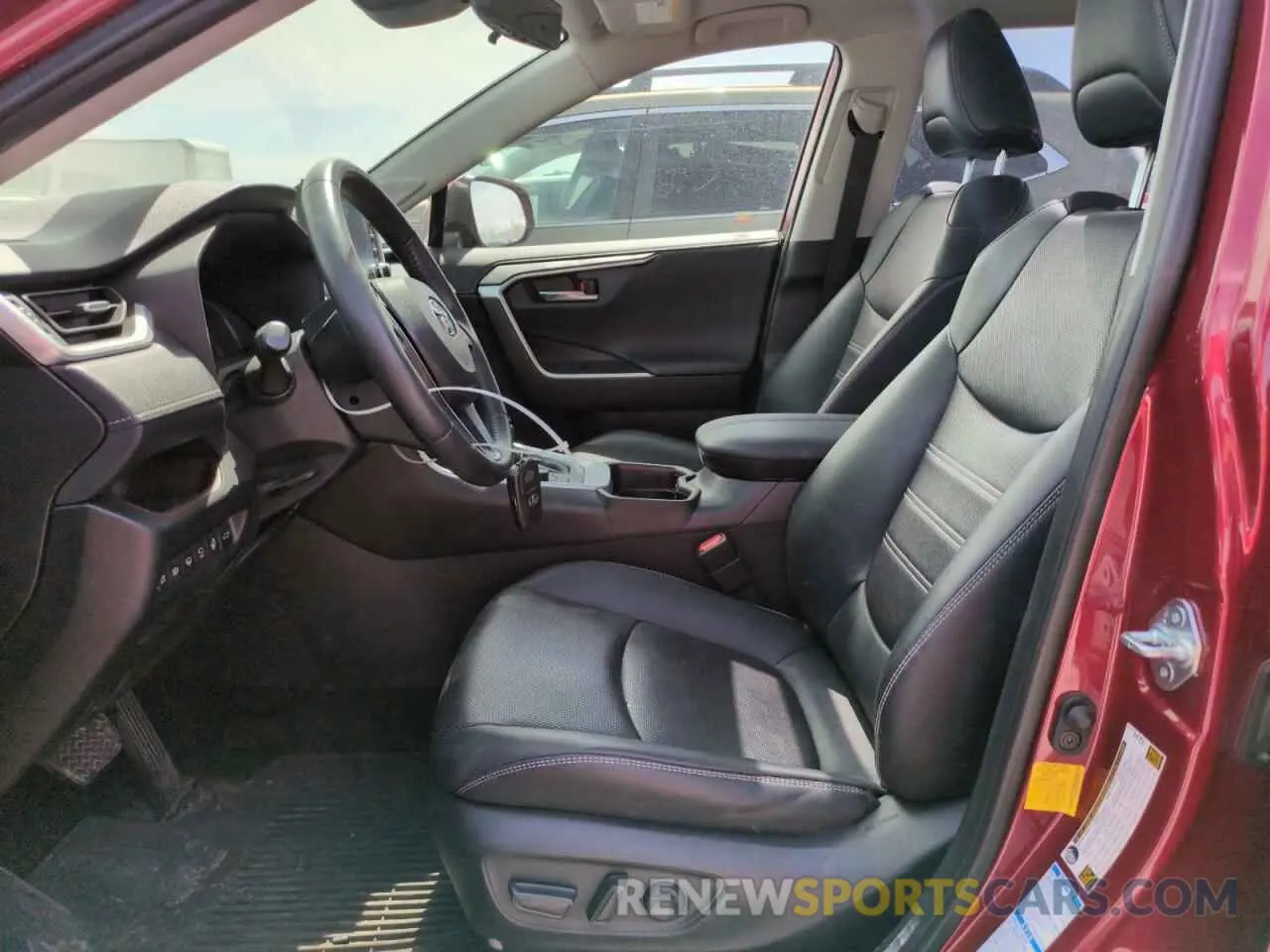 7 fotografías del automóvil dañado JTMN1RFV4MD072733 TOYOTA RAV4 2021