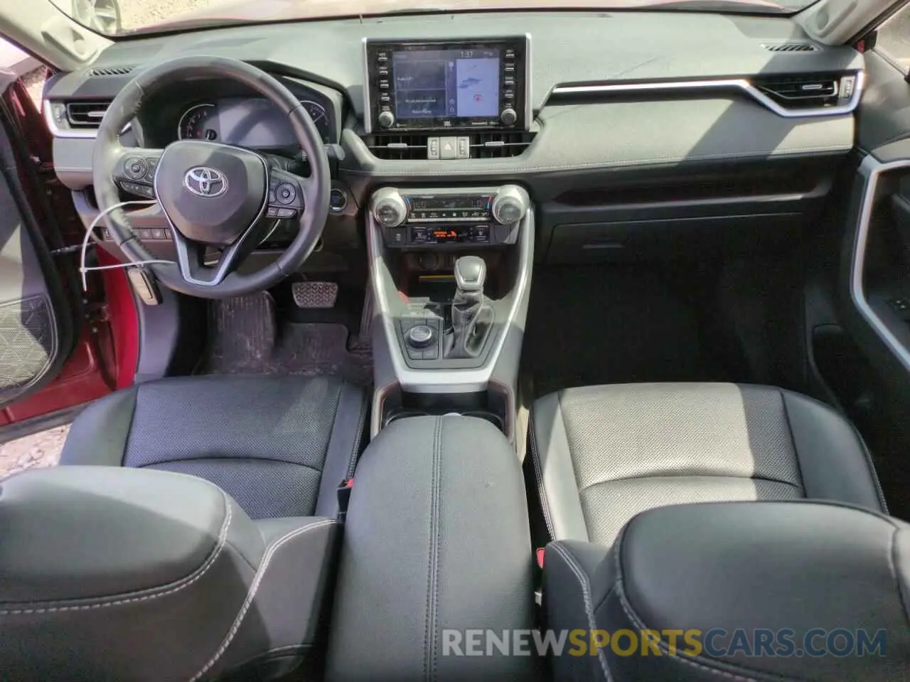 8 fotografías del automóvil dañado JTMN1RFV4MD072733 TOYOTA RAV4 2021