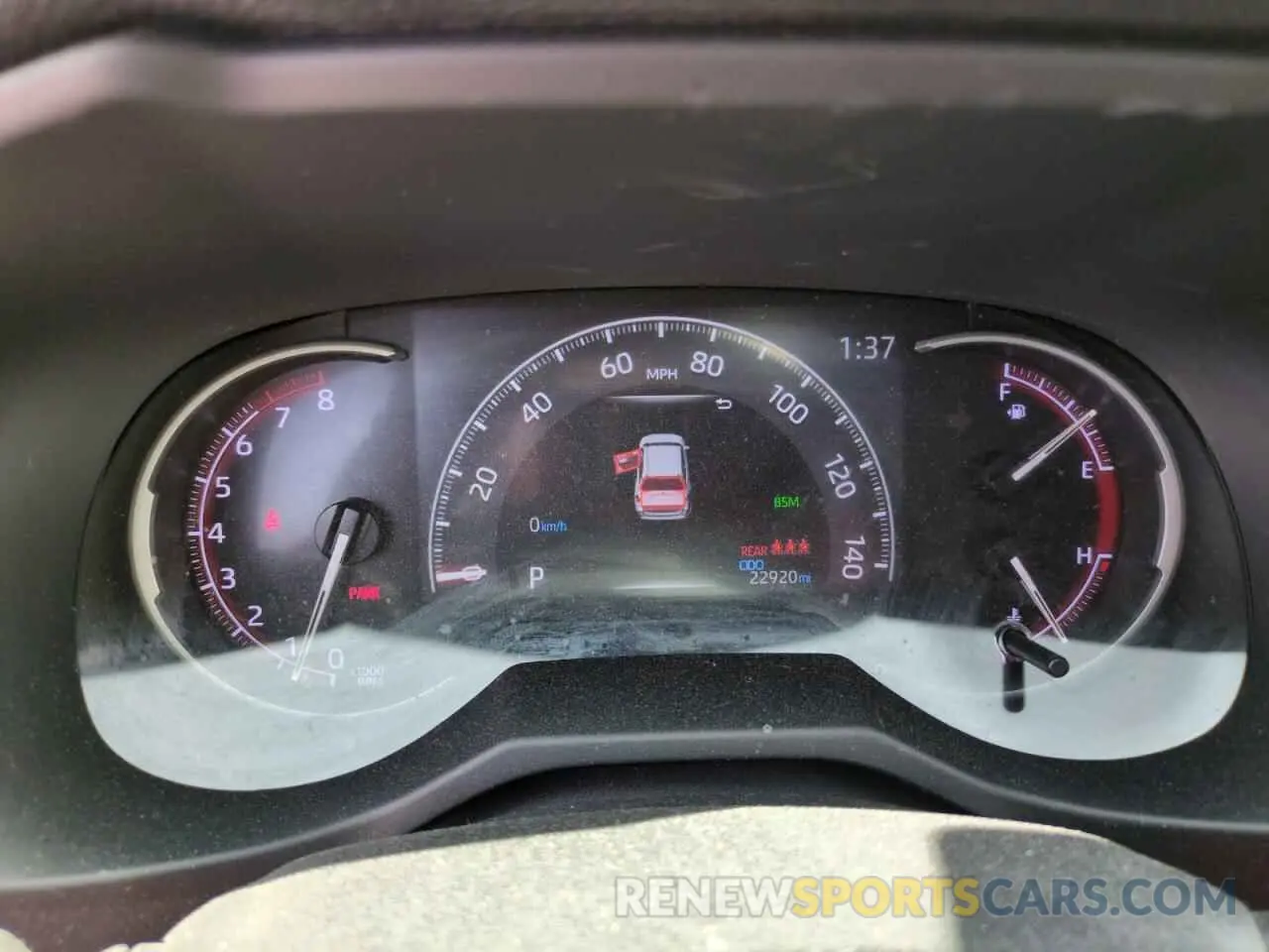 9 fotografías del automóvil dañado JTMN1RFV4MD072733 TOYOTA RAV4 2021