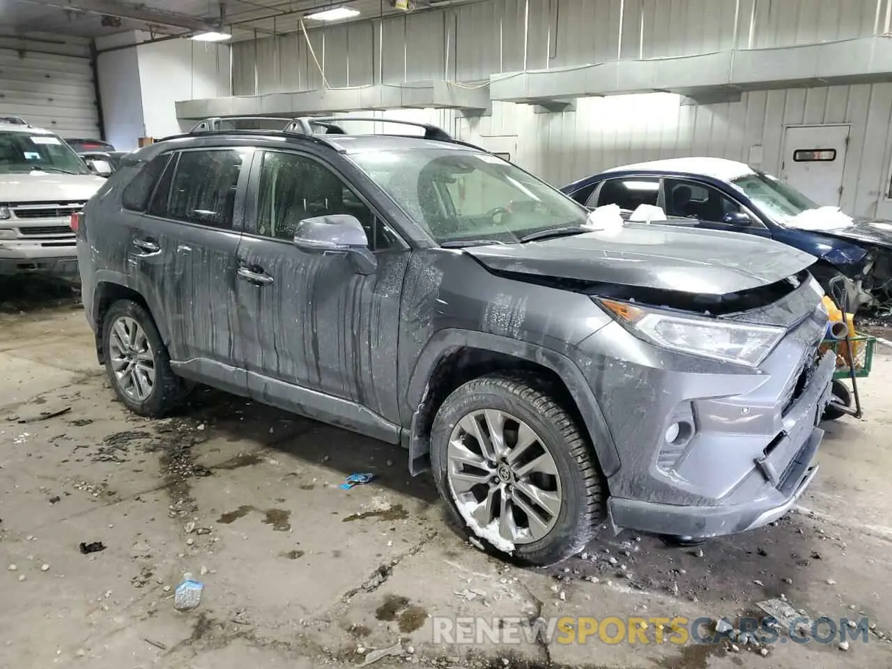 4 fotografías del automóvil dañado JTMN1RFV5MD072899 TOYOTA RAV4 2021