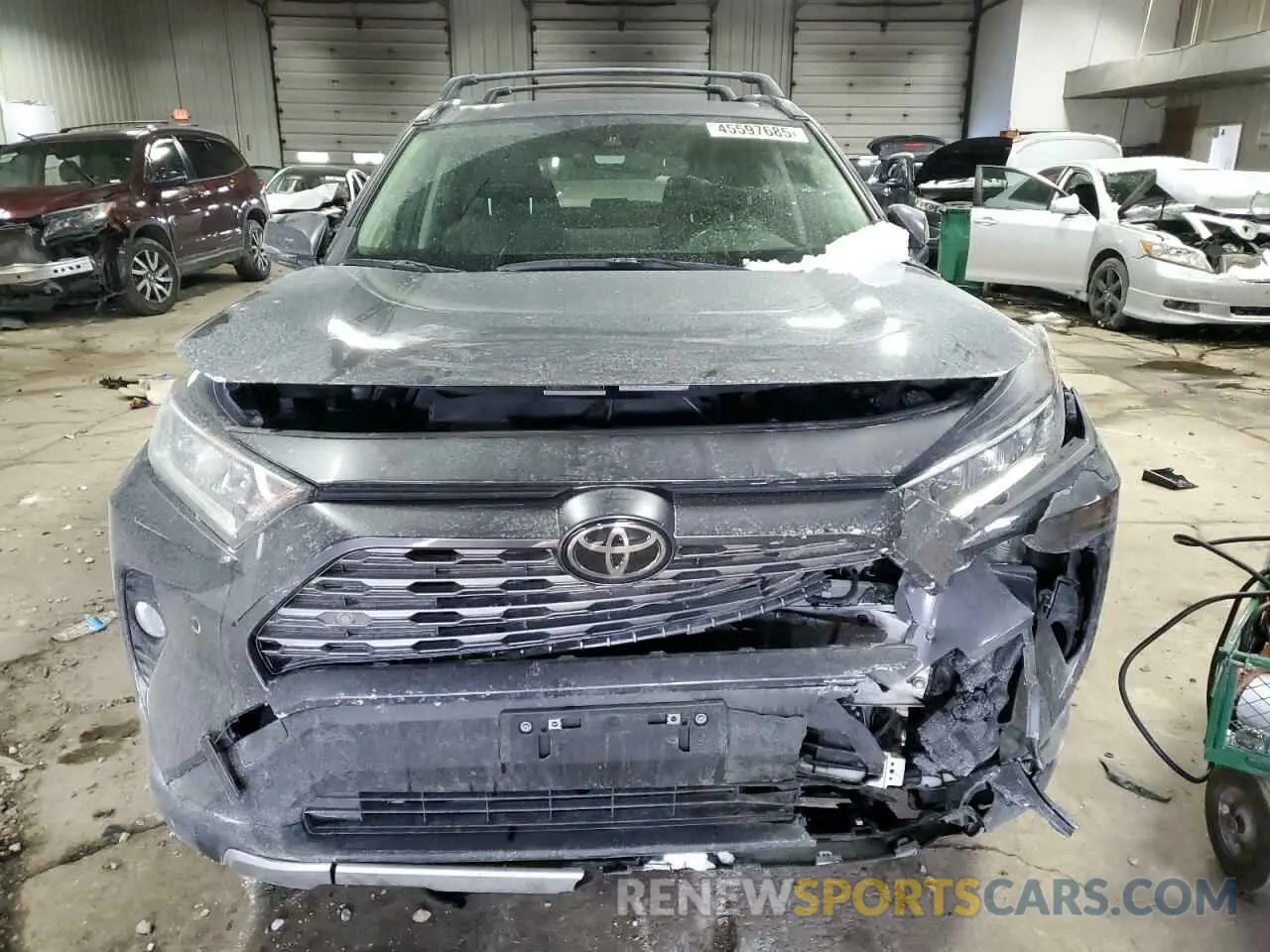 5 fotografías del automóvil dañado JTMN1RFV5MD072899 TOYOTA RAV4 2021