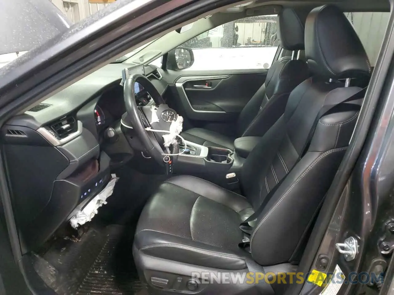 7 fotografías del automóvil dañado JTMN1RFV5MD072899 TOYOTA RAV4 2021