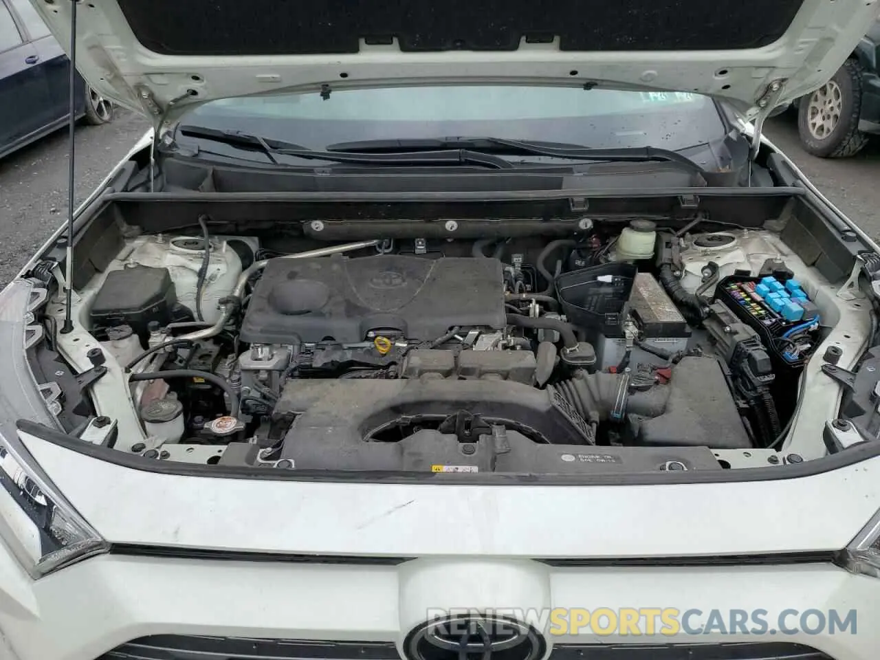 11 fotografías del automóvil dañado JTMN1RFV7MD080261 TOYOTA RAV4 2021
