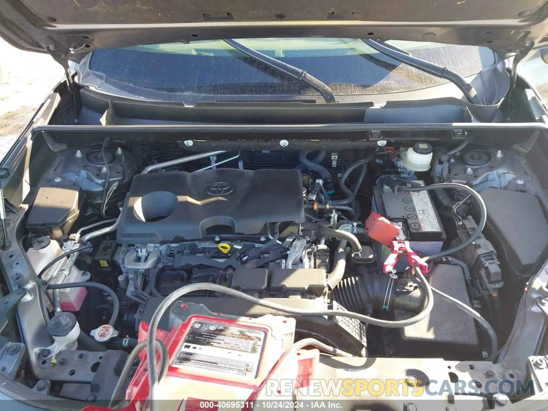 10 fotografías del automóvil dañado JTMN1RFVXMD073160 TOYOTA RAV4 2021