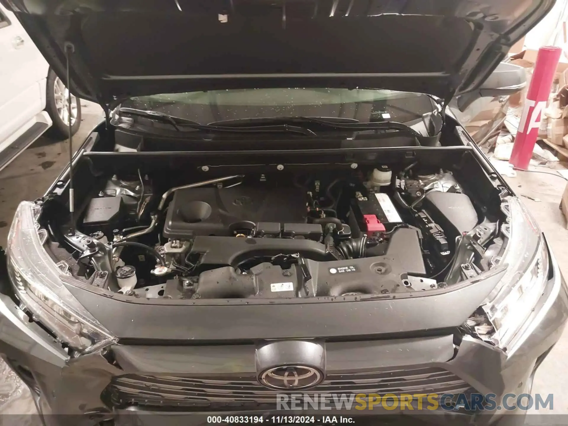 10 fotografías del automóvil dañado JTMN1RFVXMD073367 TOYOTA RAV4 2021