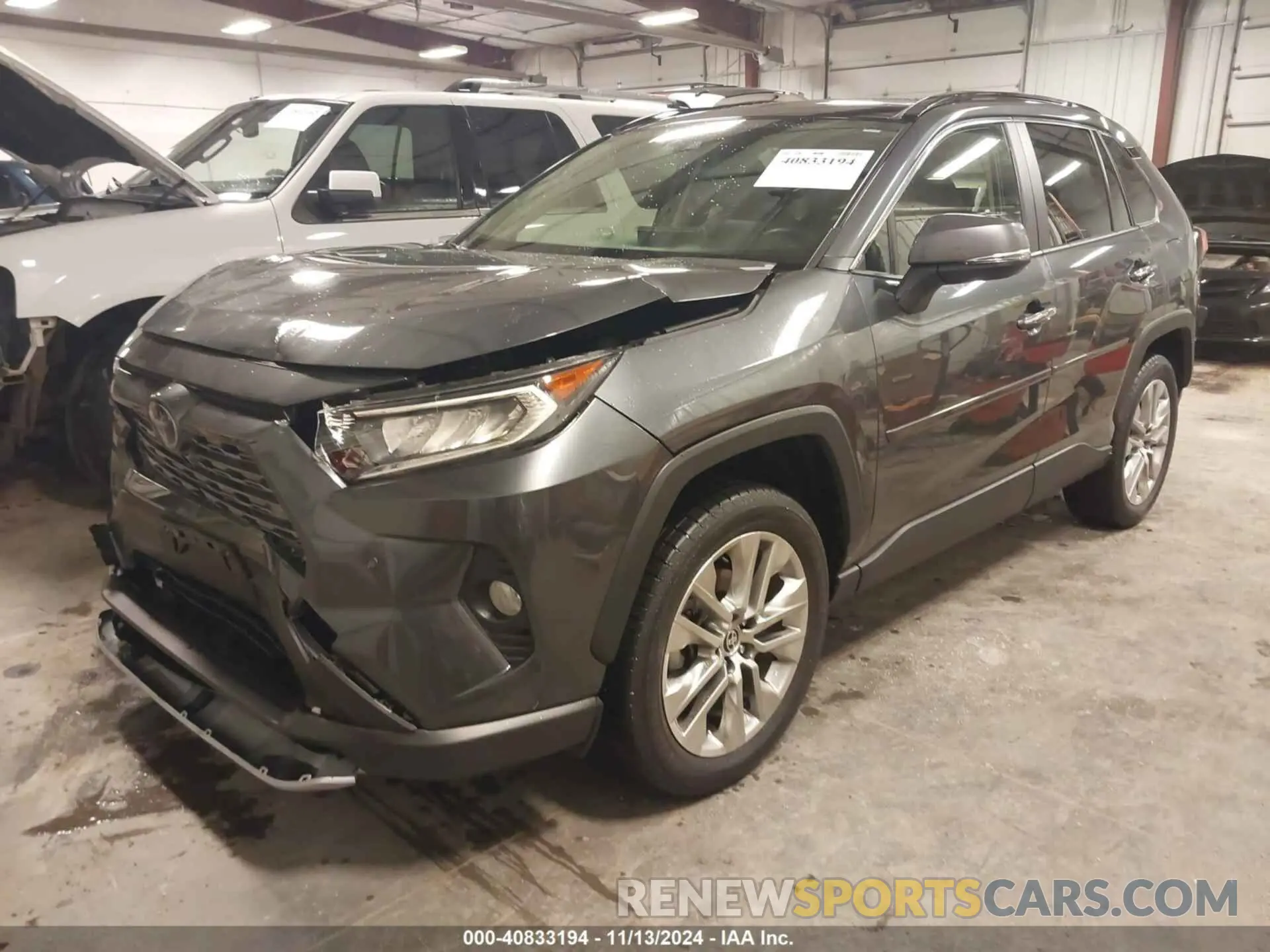 2 fotografías del automóvil dañado JTMN1RFVXMD073367 TOYOTA RAV4 2021
