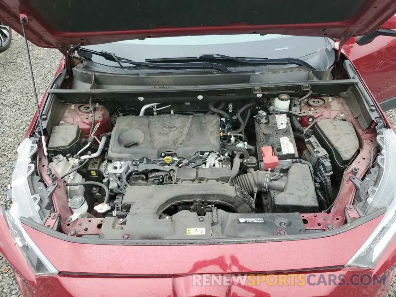 12 fotografías del automóvil dañado JTMP1RFV1MD071242 TOYOTA RAV4 2021