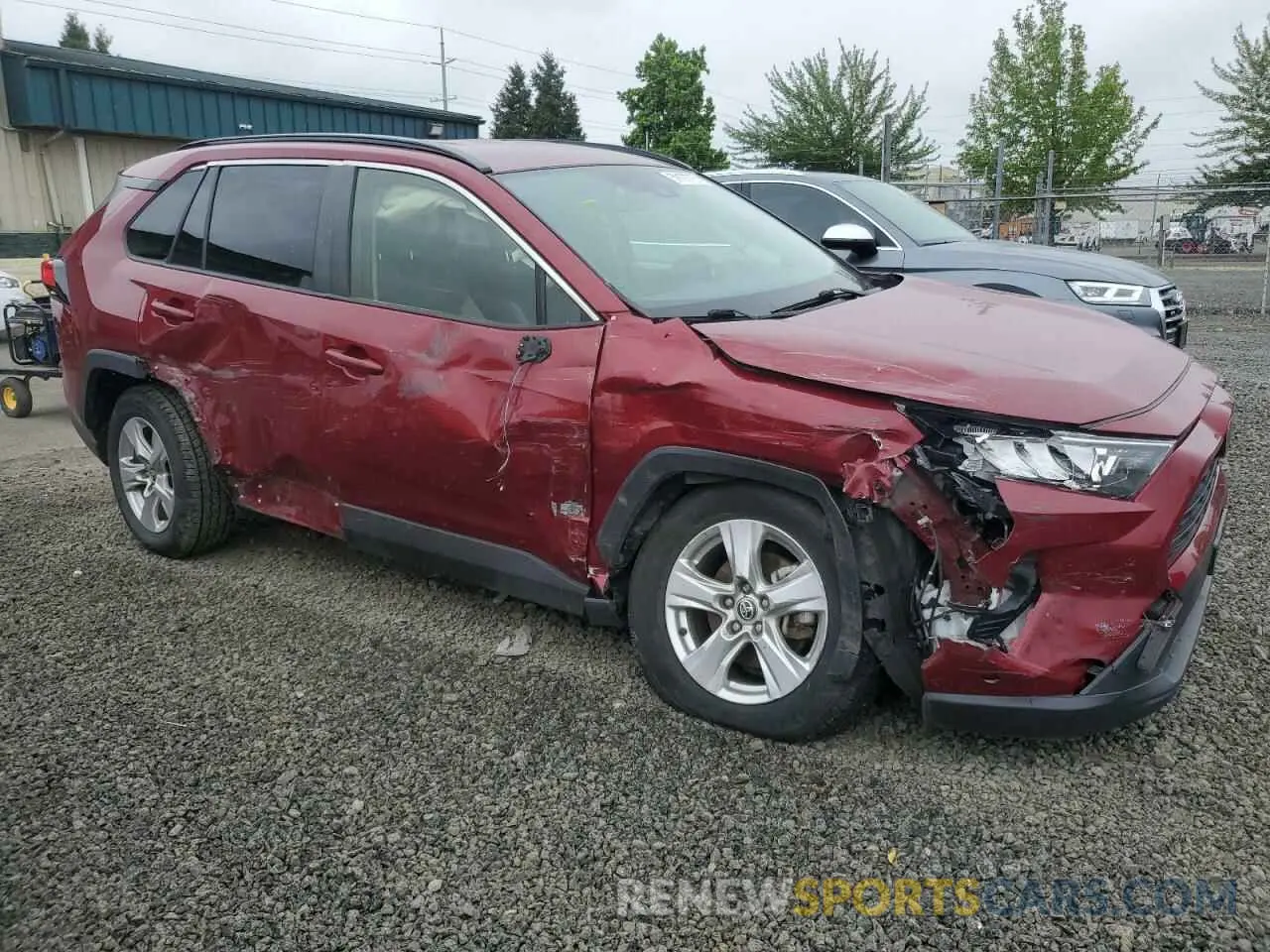 4 fotografías del automóvil dañado JTMP1RFV1MD071242 TOYOTA RAV4 2021