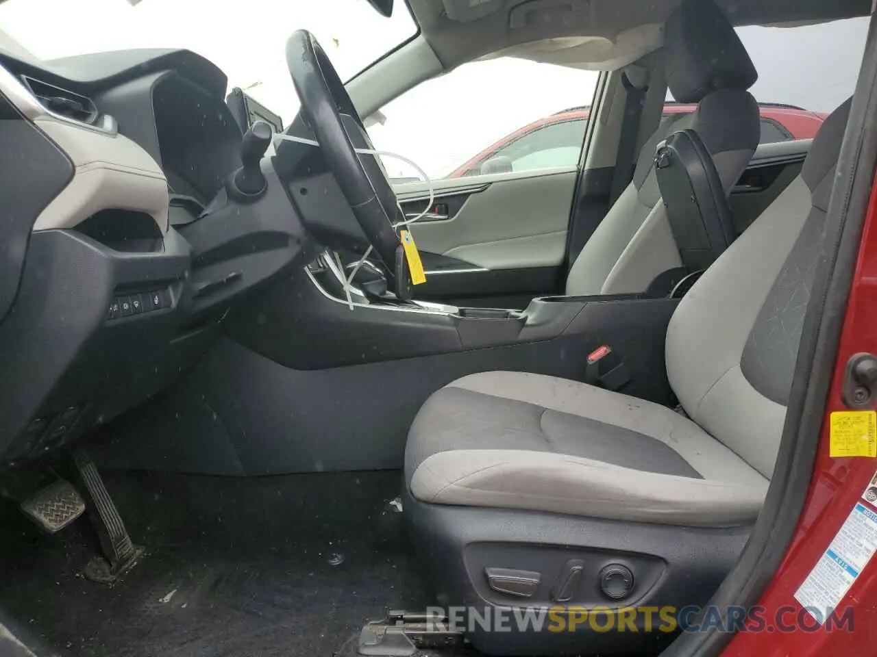 7 fotografías del automóvil dañado JTMP1RFV1MD071242 TOYOTA RAV4 2021