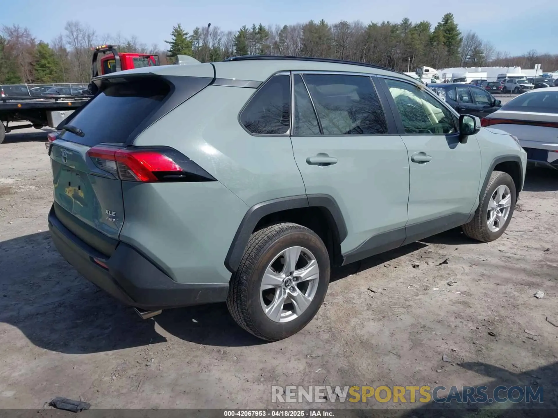 4 fotografías del automóvil dañado JTMP1RFV1MD076165 TOYOTA RAV4 2021
