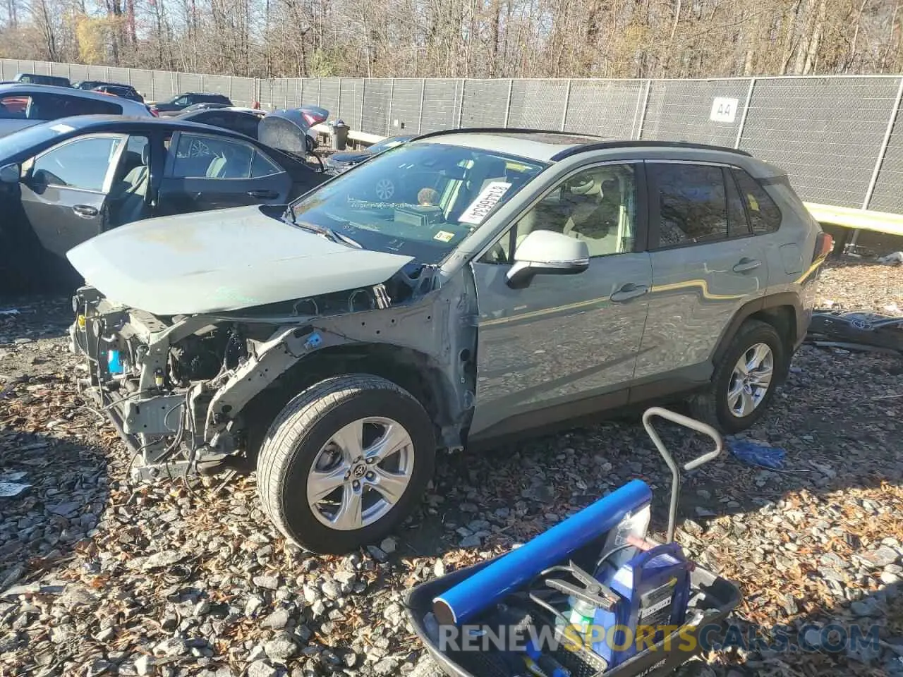 1 fotografías del automóvil dañado JTMP1RFV2MD079916 TOYOTA RAV4 2021