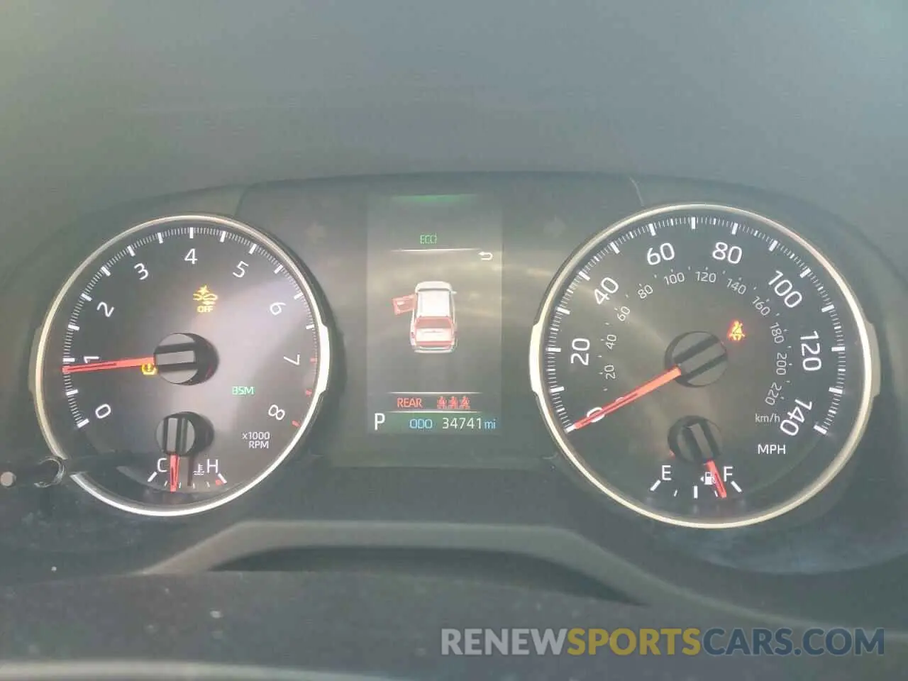 9 fotografías del automóvil dañado JTMP1RFV2MD079916 TOYOTA RAV4 2021