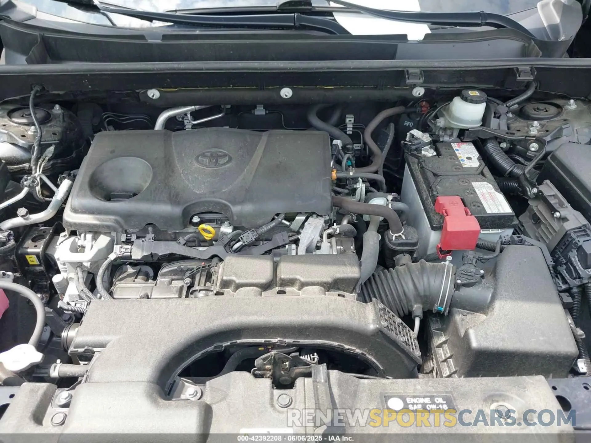 10 fotografías del automóvil dañado JTMP1RFV3MD532327 TOYOTA RAV4 2021