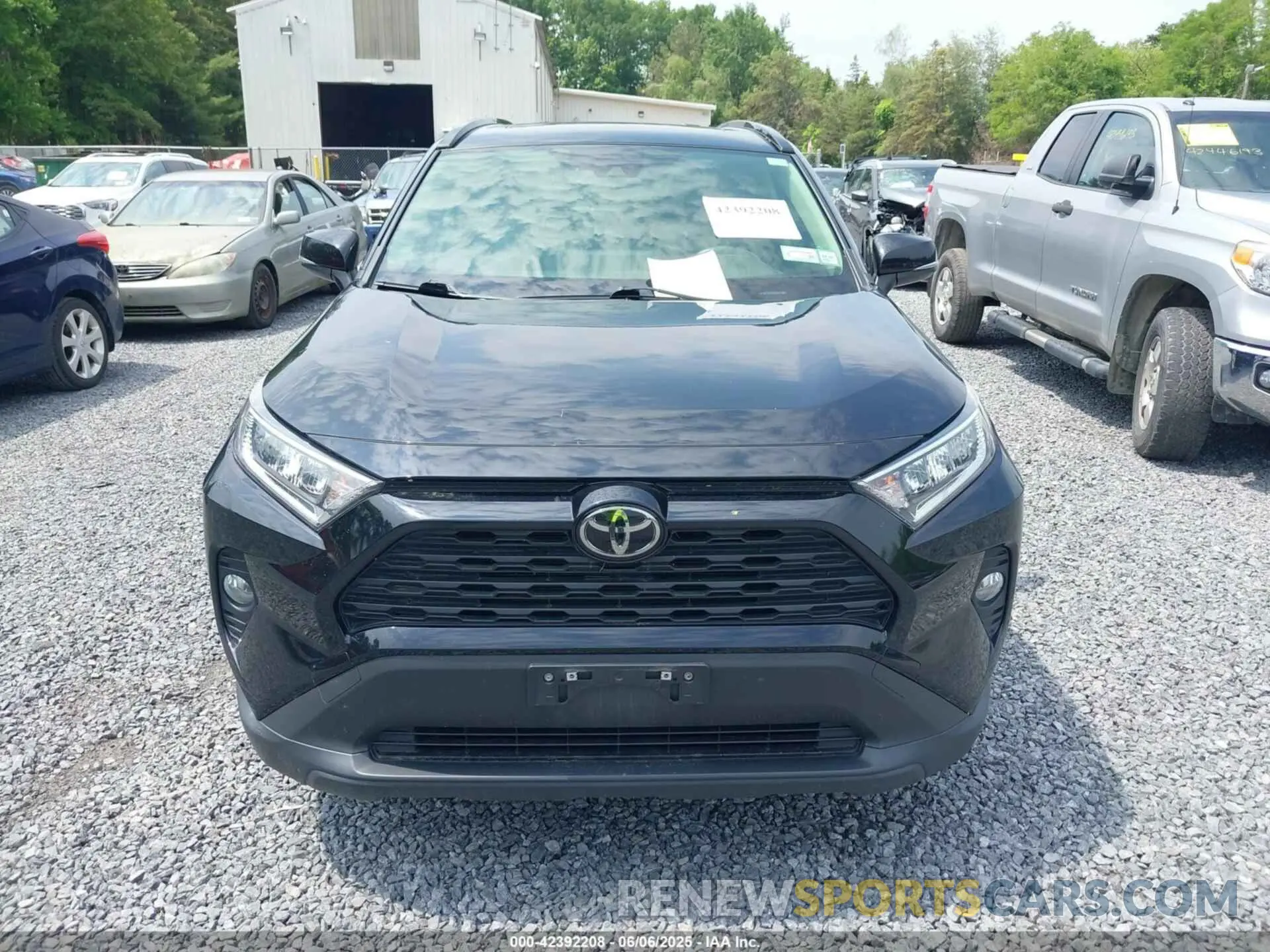12 fotografías del automóvil dañado JTMP1RFV3MD532327 TOYOTA RAV4 2021