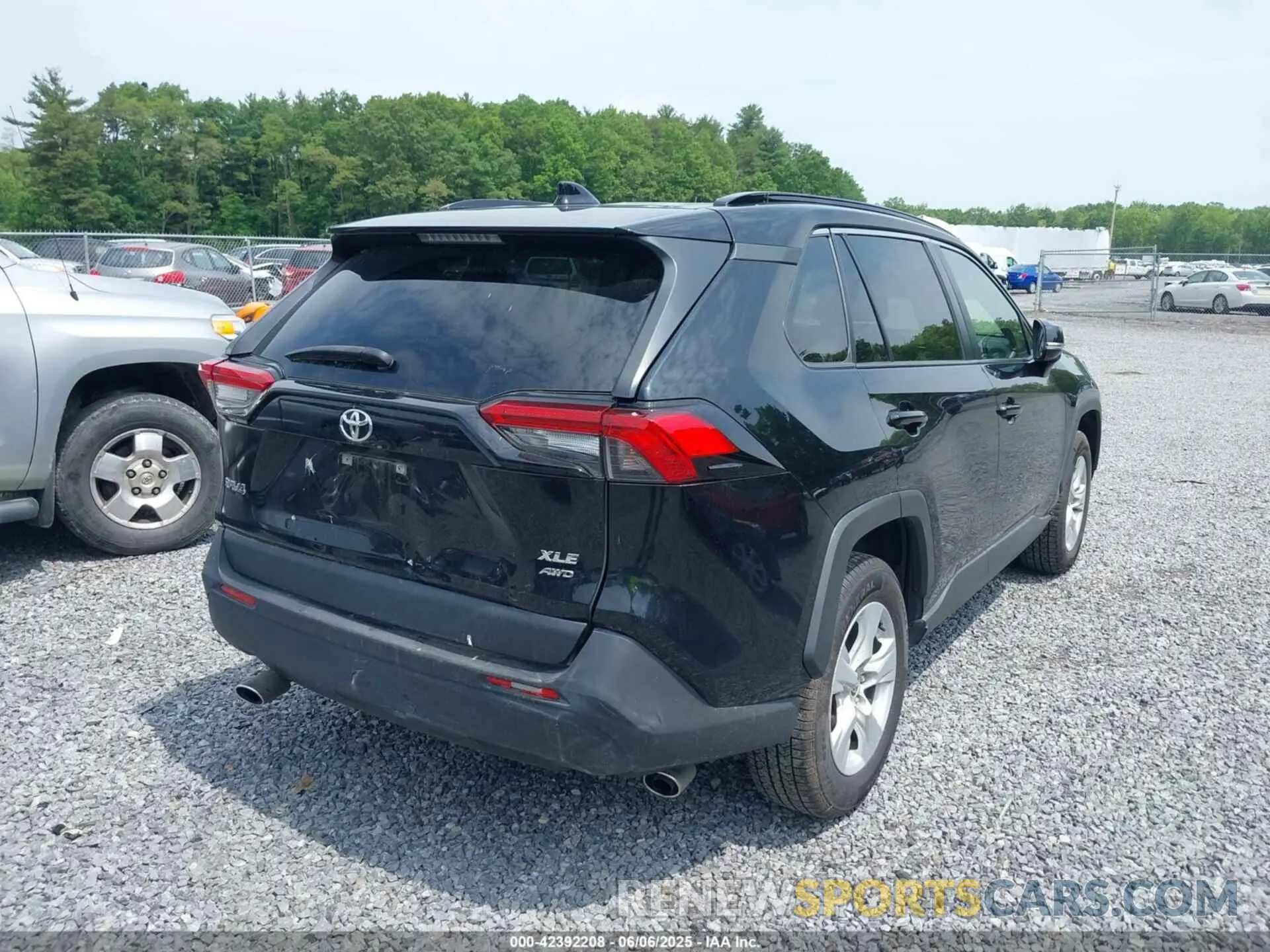 6 fotografías del automóvil dañado JTMP1RFV3MD532327 TOYOTA RAV4 2021