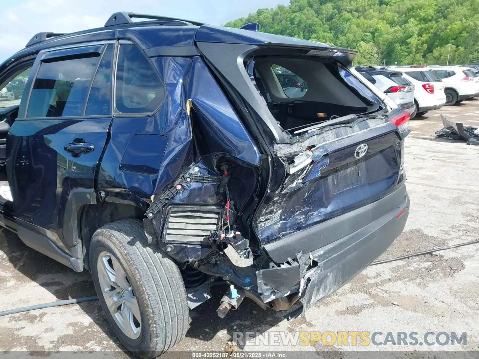 6 fotografías del automóvil dañado JTMP1RFV4MD071915 TOYOTA RAV4 2021