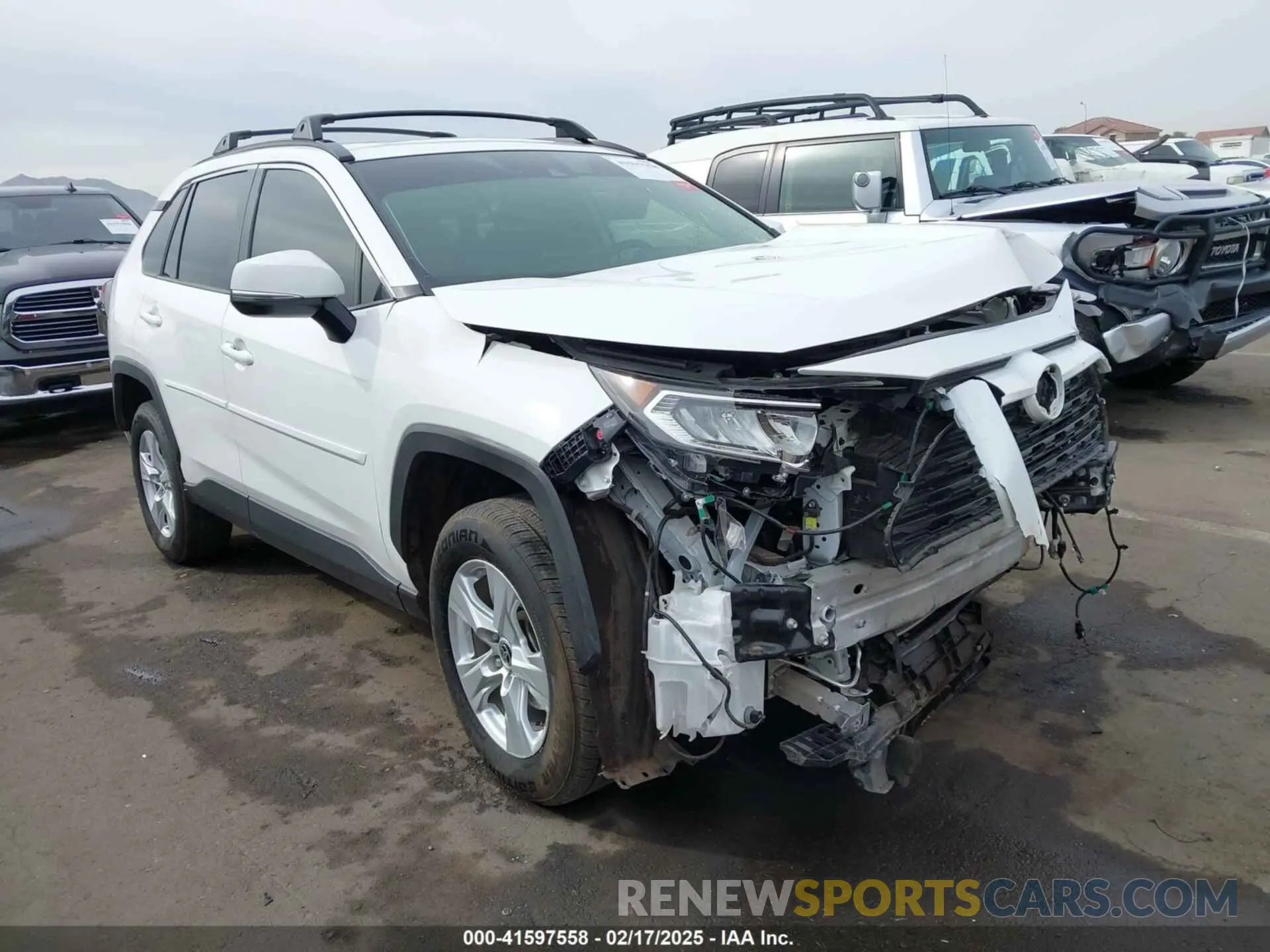 1 fotografías del automóvil dañado JTMP1RFV8MD084781 TOYOTA RAV4 2021