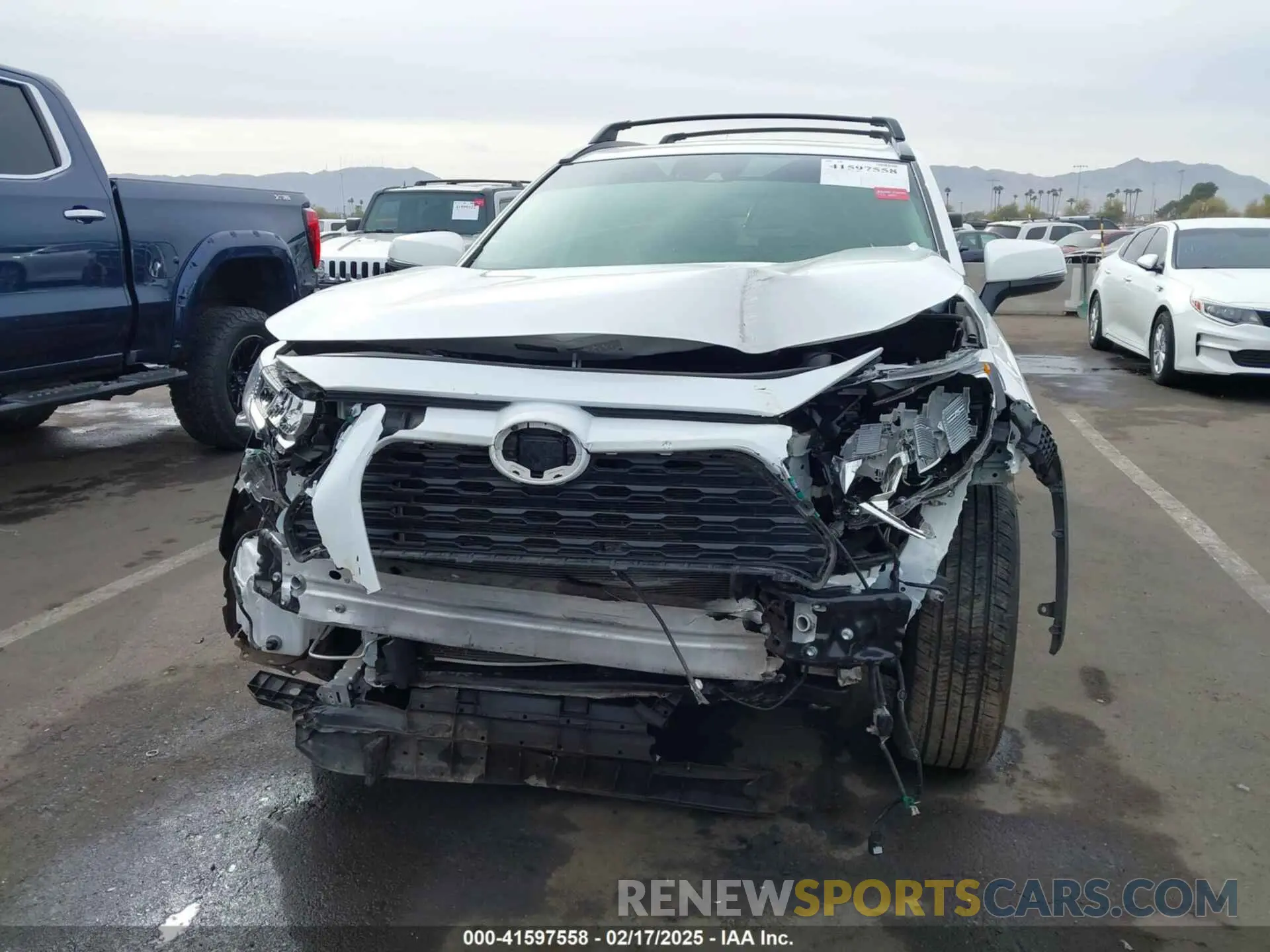 6 fotografías del automóvil dañado JTMP1RFV8MD084781 TOYOTA RAV4 2021