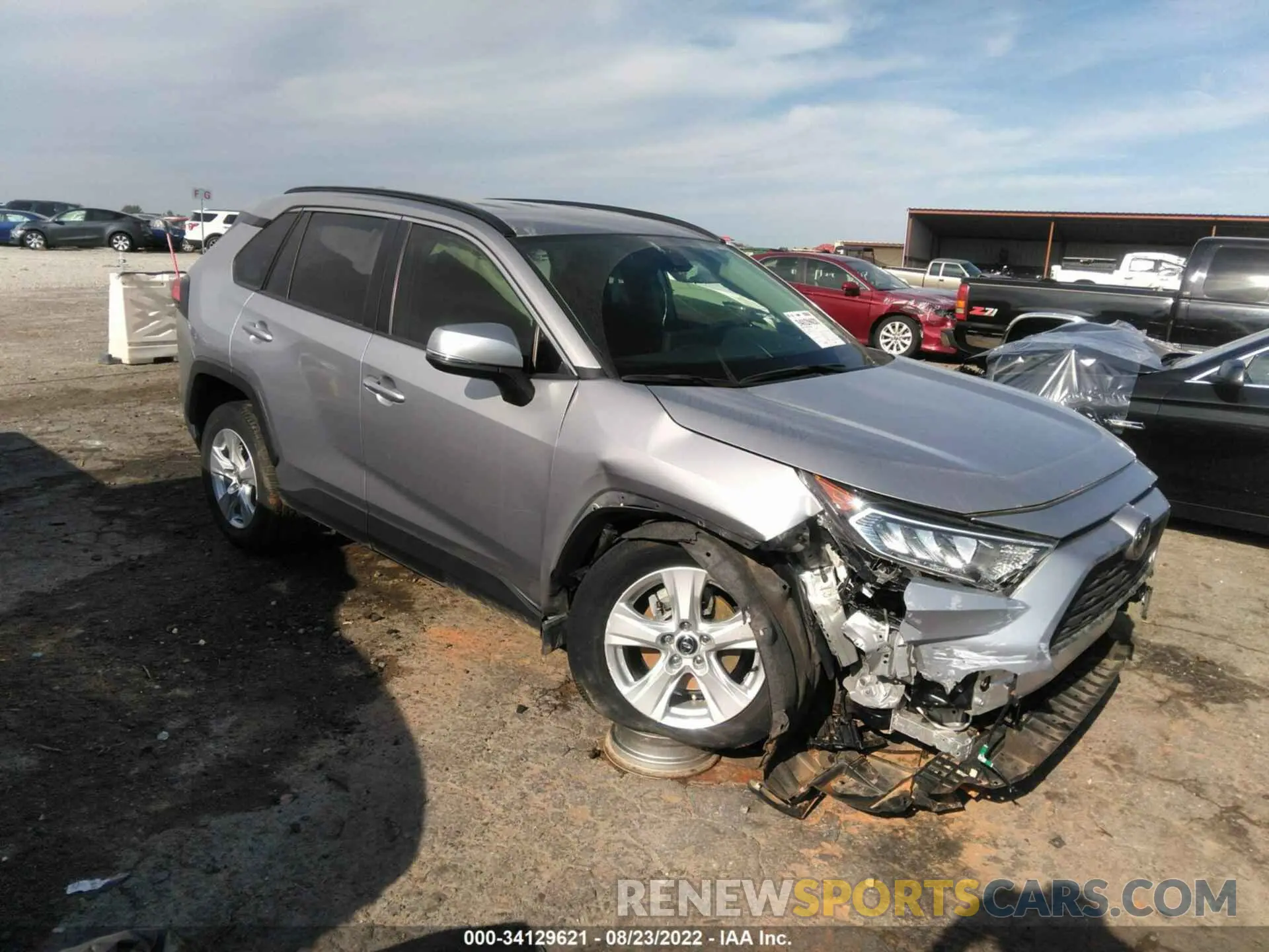 1 fotografías del automóvil dañado JTMP1RFVXMD078710 TOYOTA RAV4 2021