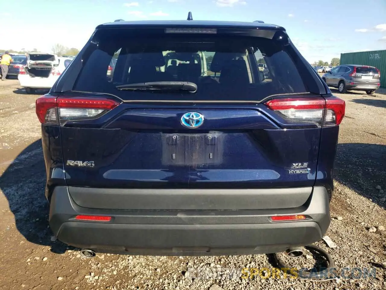 6 fotografías del automóvil dañado JTMR6RFV8MD021559 TOYOTA RAV4 2021