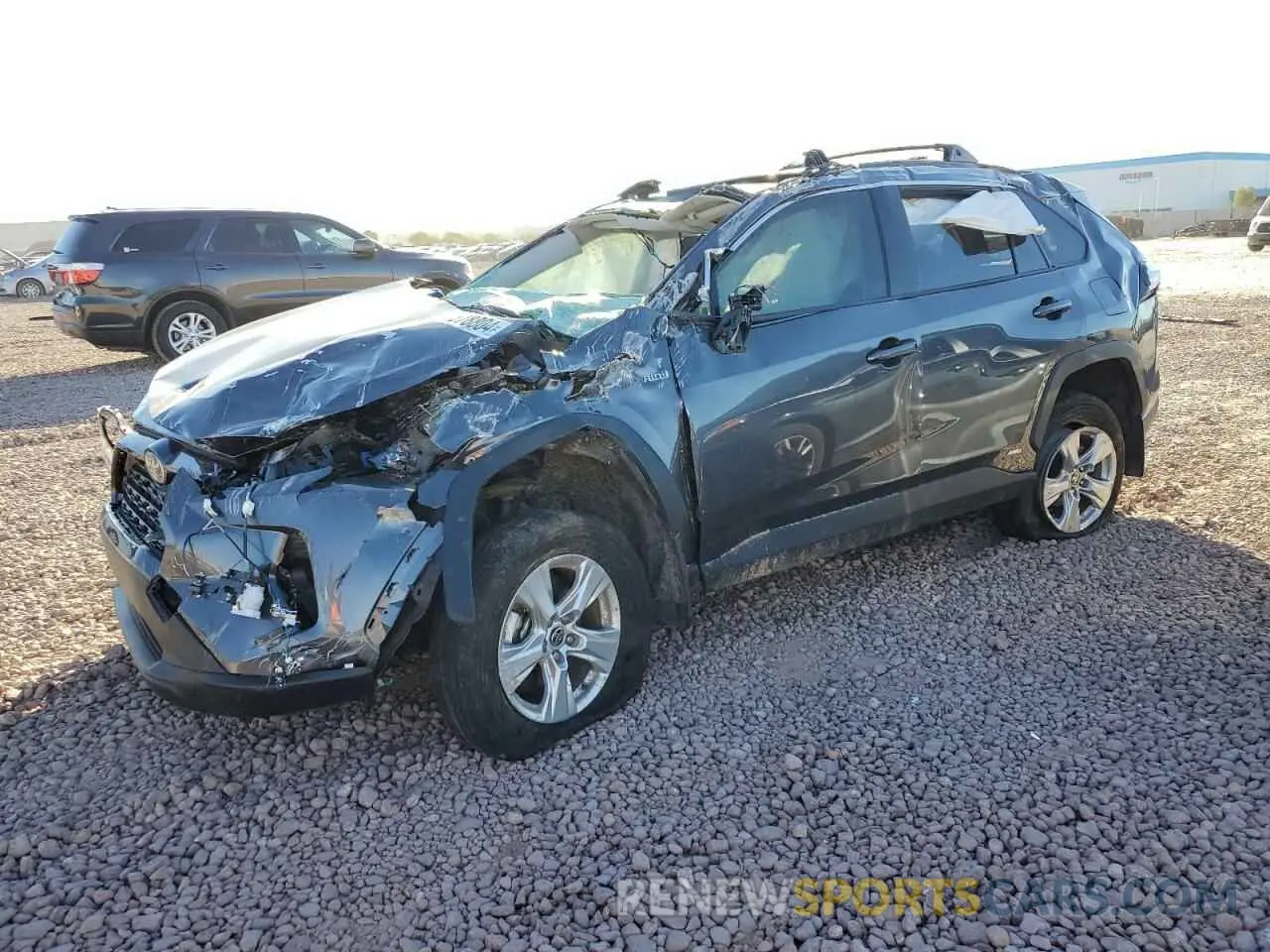 1 fotografías del automóvil dañado JTMRWRFV1MD129862 TOYOTA RAV4 2021
