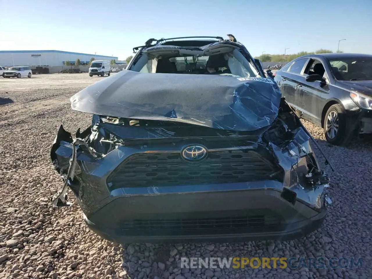 5 fotografías del automóvil dañado JTMRWRFV1MD129862 TOYOTA RAV4 2021