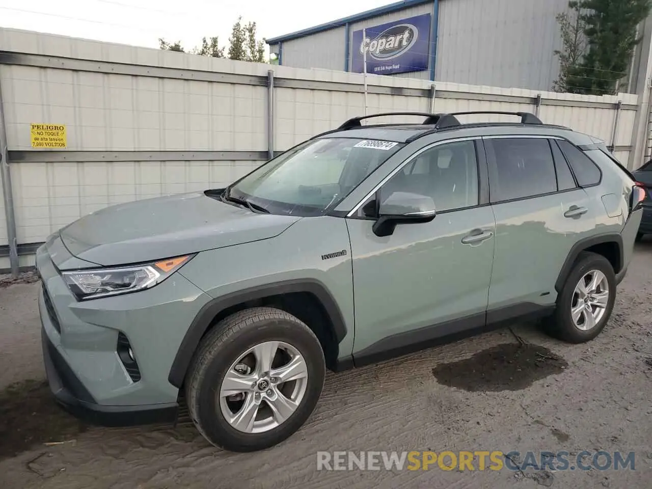 1 fotografías del automóvil dañado JTMRWRFV5MD136071 TOYOTA RAV4 2021