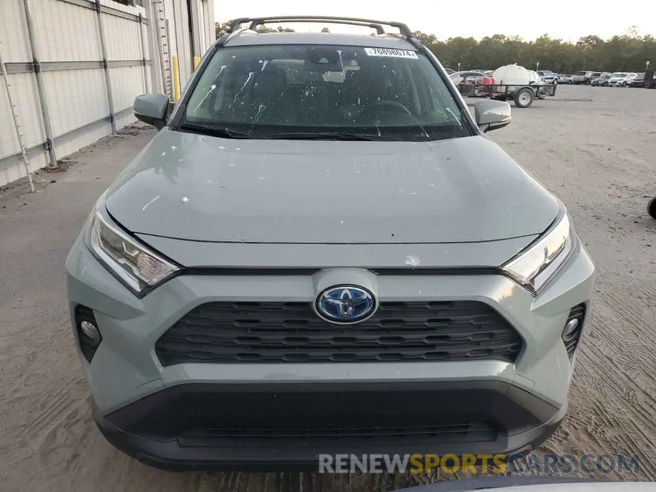 5 fotografías del automóvil dañado JTMRWRFV5MD136071 TOYOTA RAV4 2021