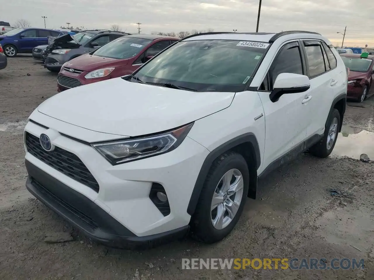 1 fotografías del automóvil dañado JTMRWRFV5MJ053662 TOYOTA RAV4 2021
