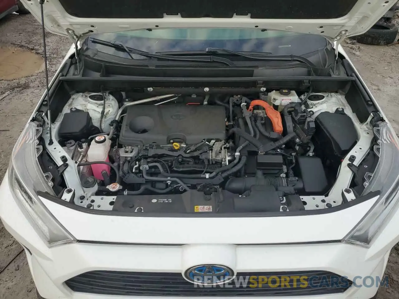 12 fotografías del automóvil dañado JTMRWRFV5MJ053662 TOYOTA RAV4 2021