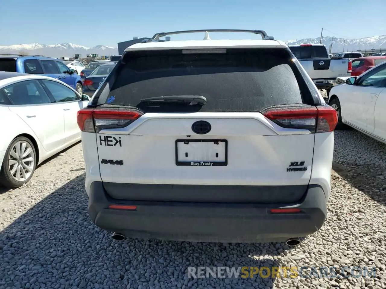 6 fotografías del automóvil dañado JTMRWRFV6MD559354 TOYOTA RAV4 2021