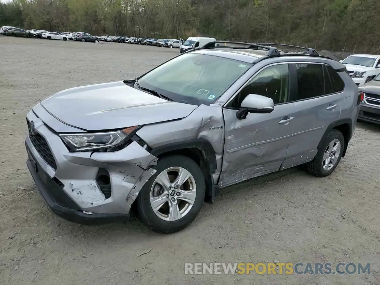1 fotografías del automóvil dañado JTMRWRFV8MD124593 TOYOTA RAV4 2021